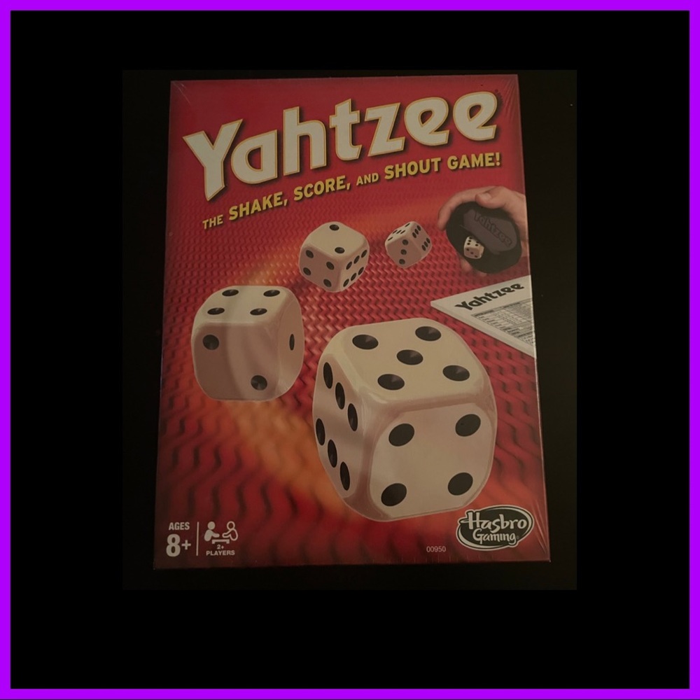 Brand new! Classic Hasbro Yahtzee game